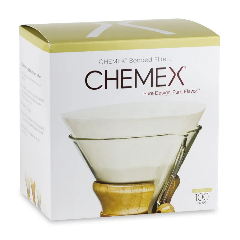 Chemex Bonded Filters FC-100 Pre-Folded Circles