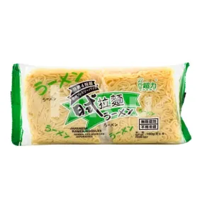 Chewy Japanese Ramen Noodles 4x160g ~ 超力日式拉面 4x160g