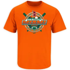 City of Champions Shirt | Miami Football Fan Gear