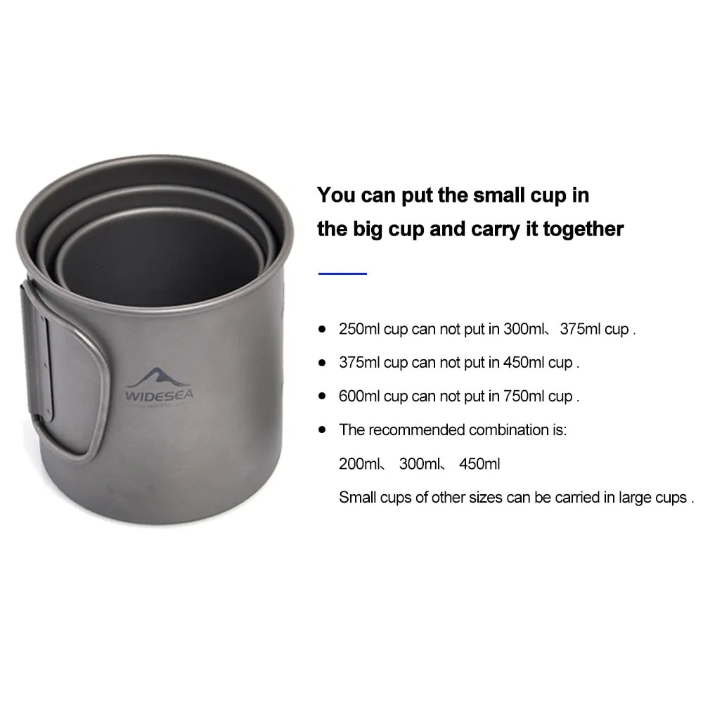 Coffee Mug Titanium Cup Tableware