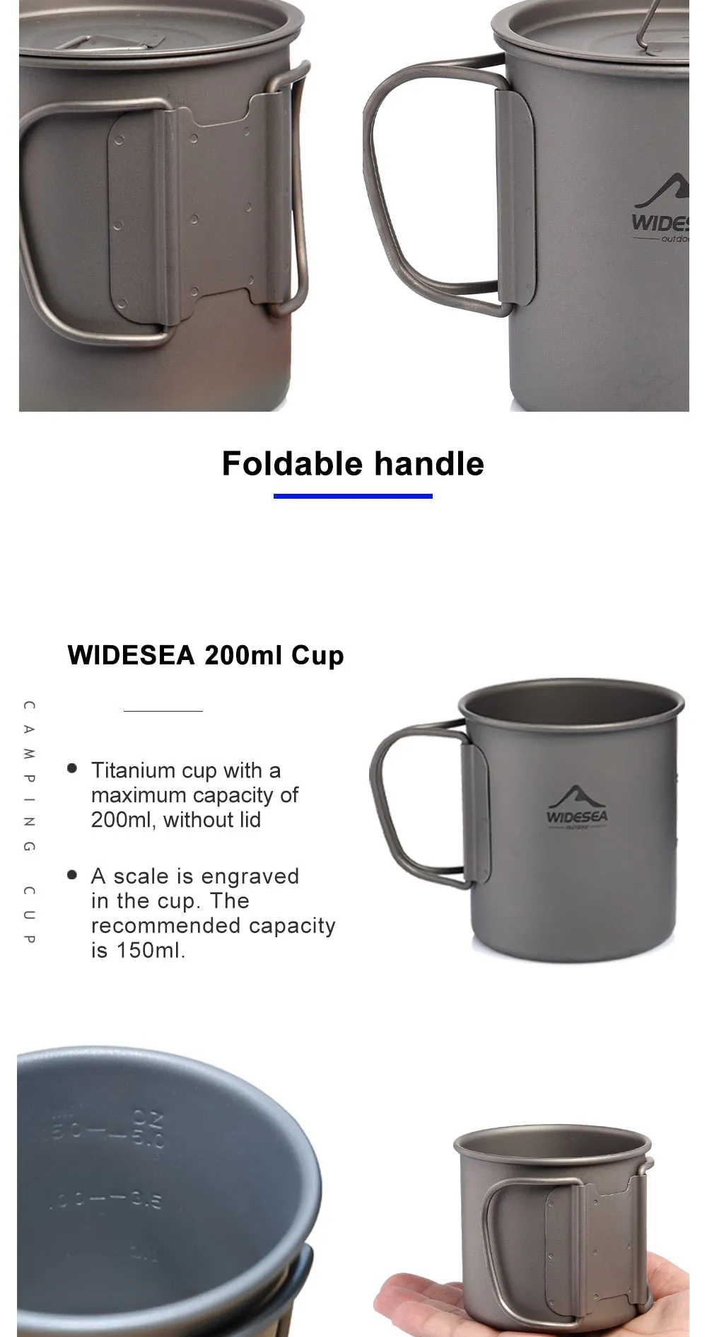 Coffee Mug Titanium Cup Tableware