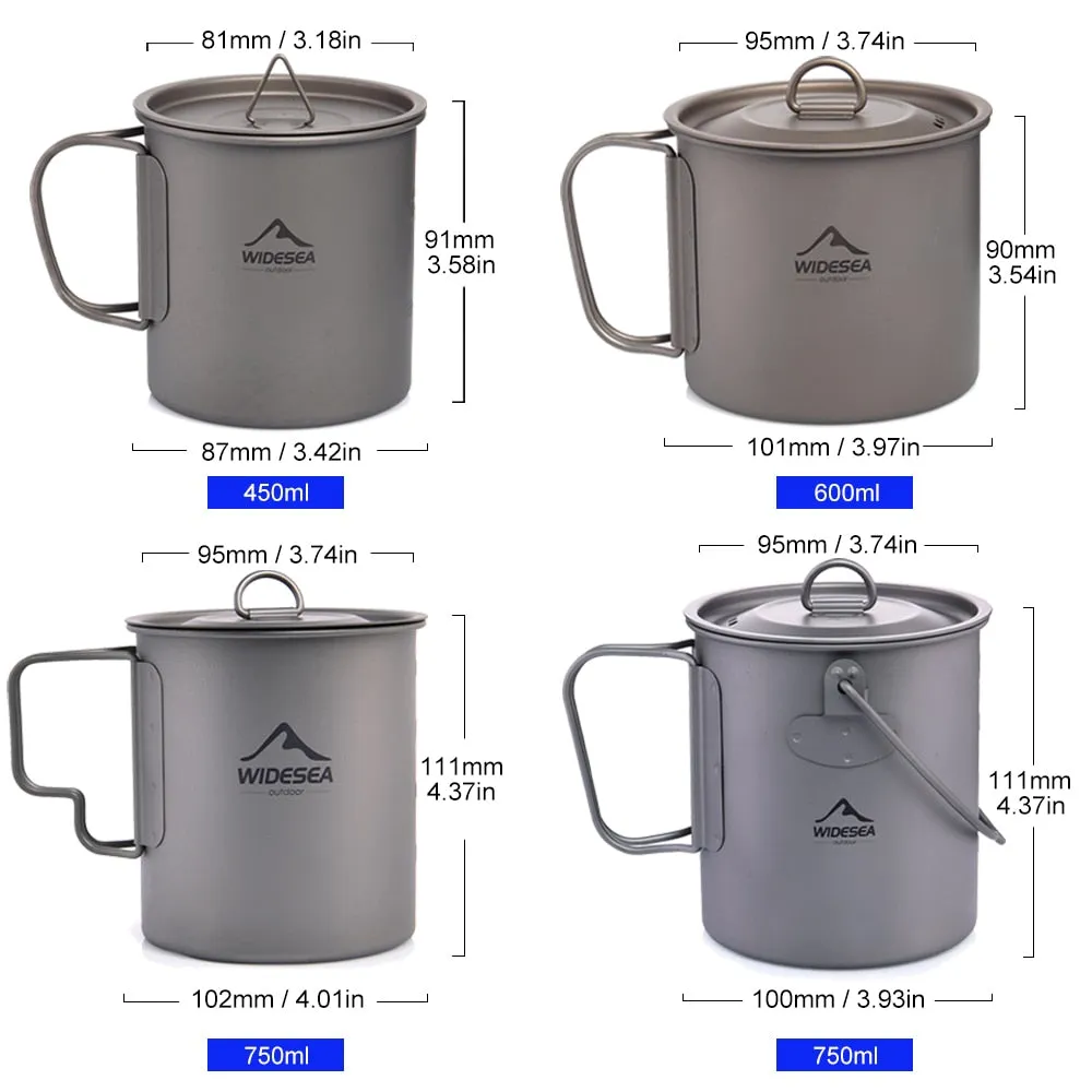 Coffee Mug Titanium Cup Tableware