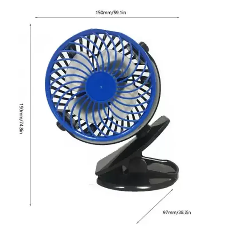 Cordless Rechargeable Lithium-Ion Fan Sm-1