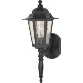 Cornerstone 12 In. Outdoor Wall Light Black Finish