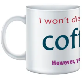 Death vs Coffee Mug