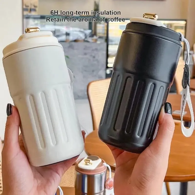 Digital Smart Insulated Coffee Mug With LED Temperature Display