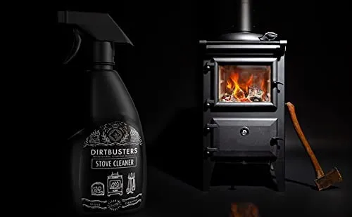 Dirtbusters Stove External Cleaner To Remove Carbon Soot Ash, For Wood Burners (750ml) TRADE