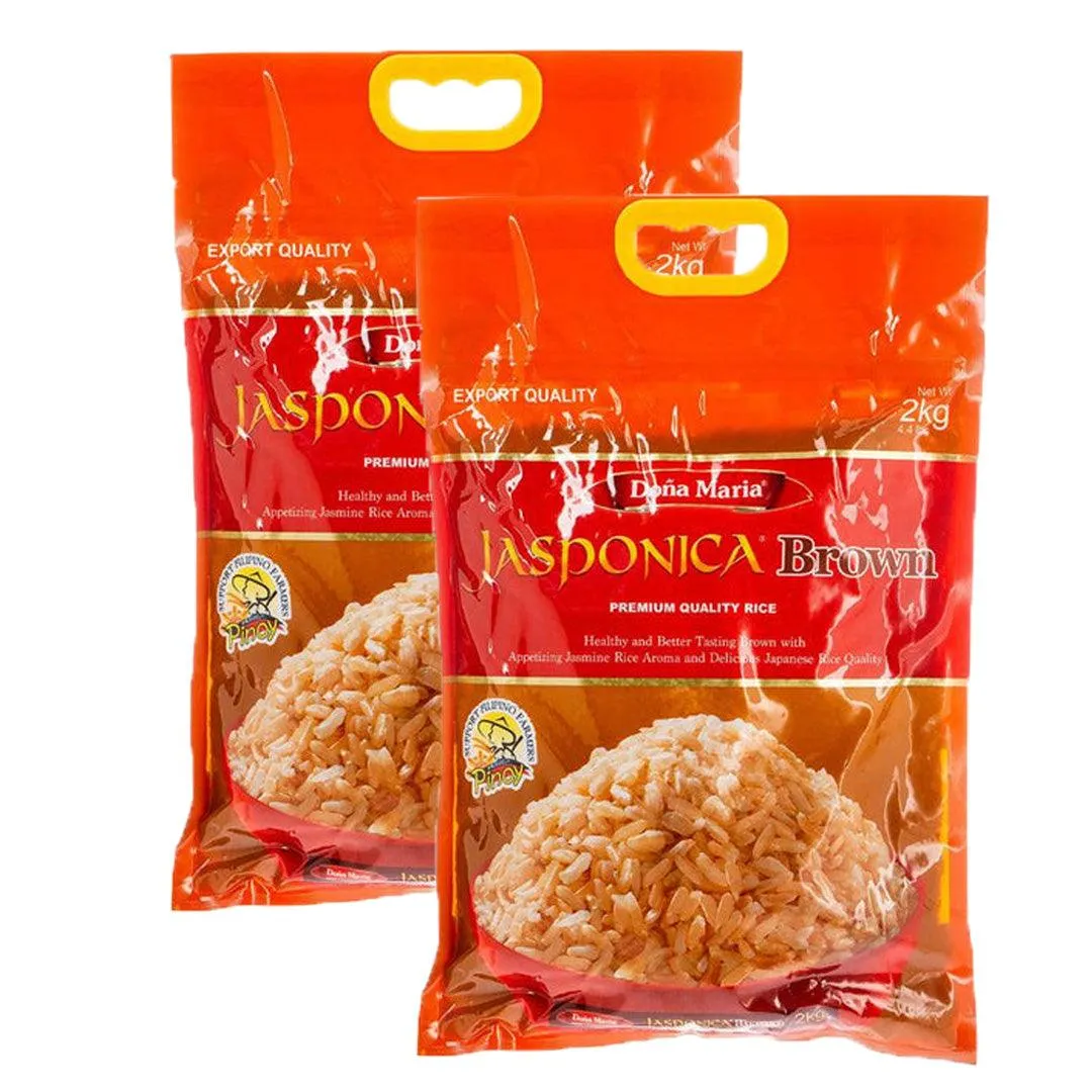 Dona Maria Jasponica Brown Rice - 2Kg (1 1) Offer