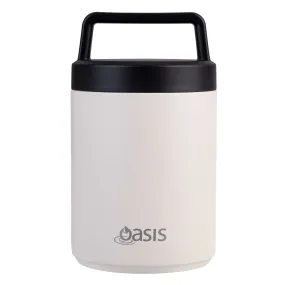 Double Wall Insulated Food Flask 480mL Alabaster White