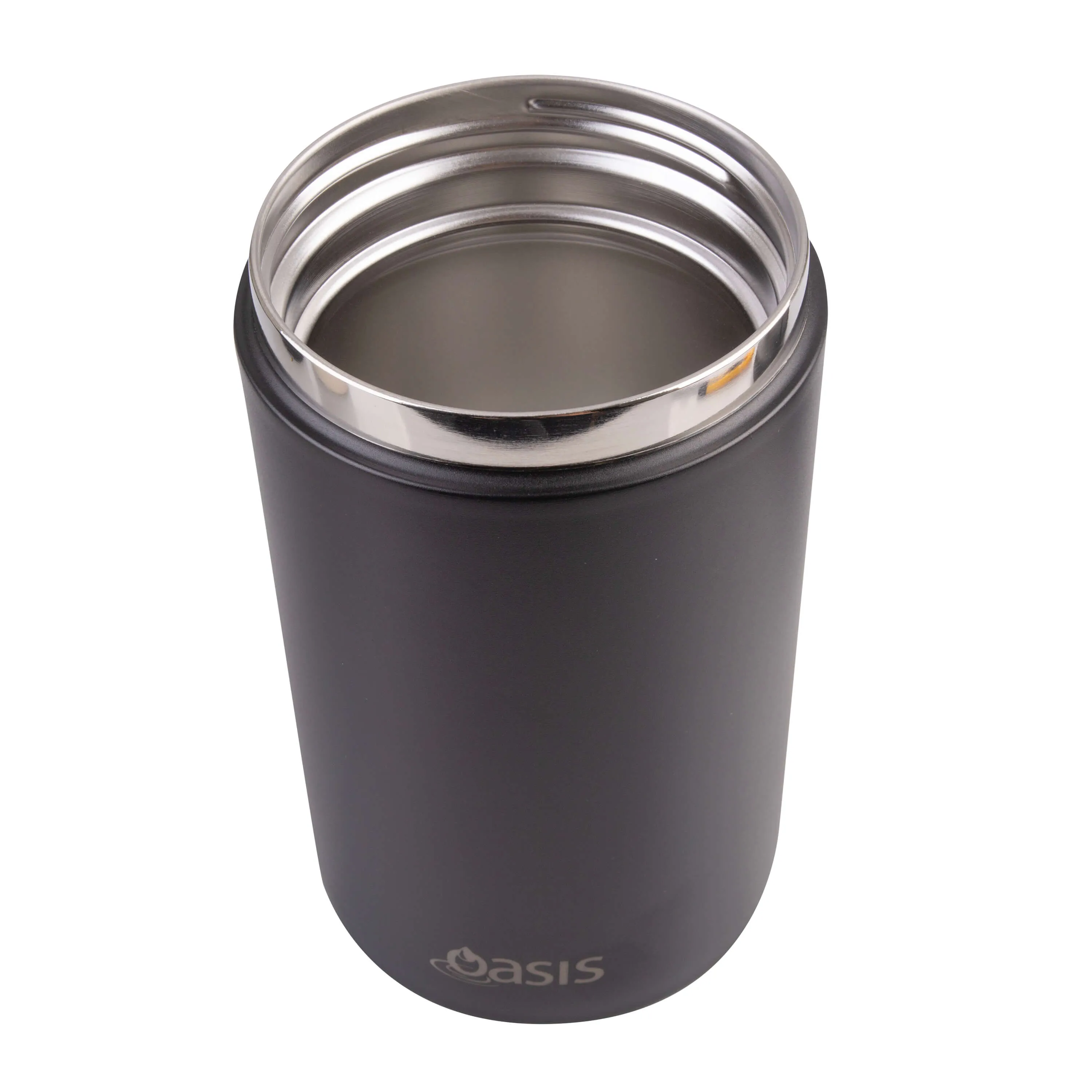 Double Wall Insulated Food Flask 700mL Matte Black