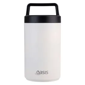 Double Wall Insulated Food Flask 700mL White Alabaster