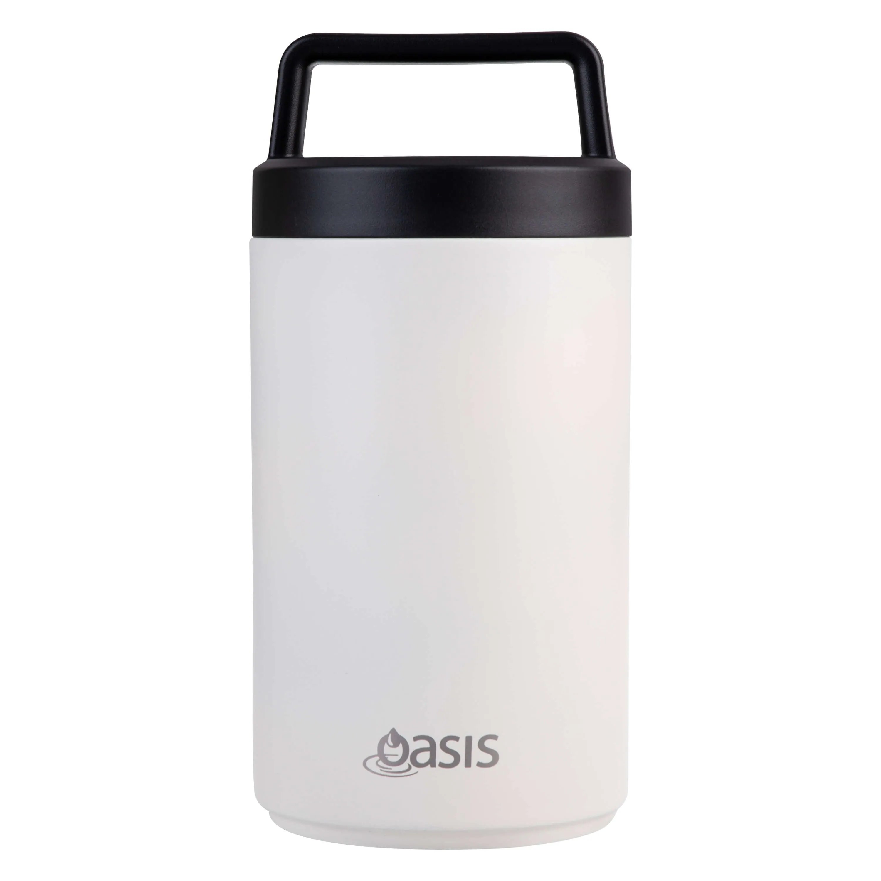 Double Wall Insulated Food Flask 700mL White Alabaster