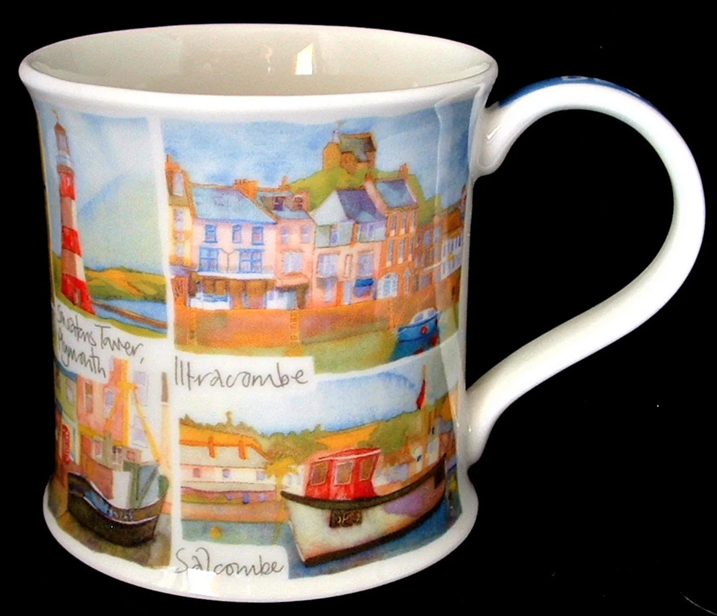 Dunoon Devon Emma Ball Mug English Coastal Villages Devon England