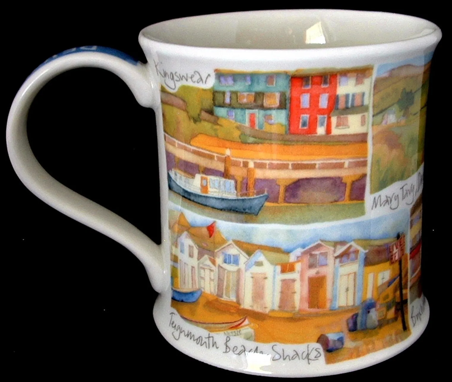 Dunoon Devon Emma Ball Mug English Coastal Villages Devon England