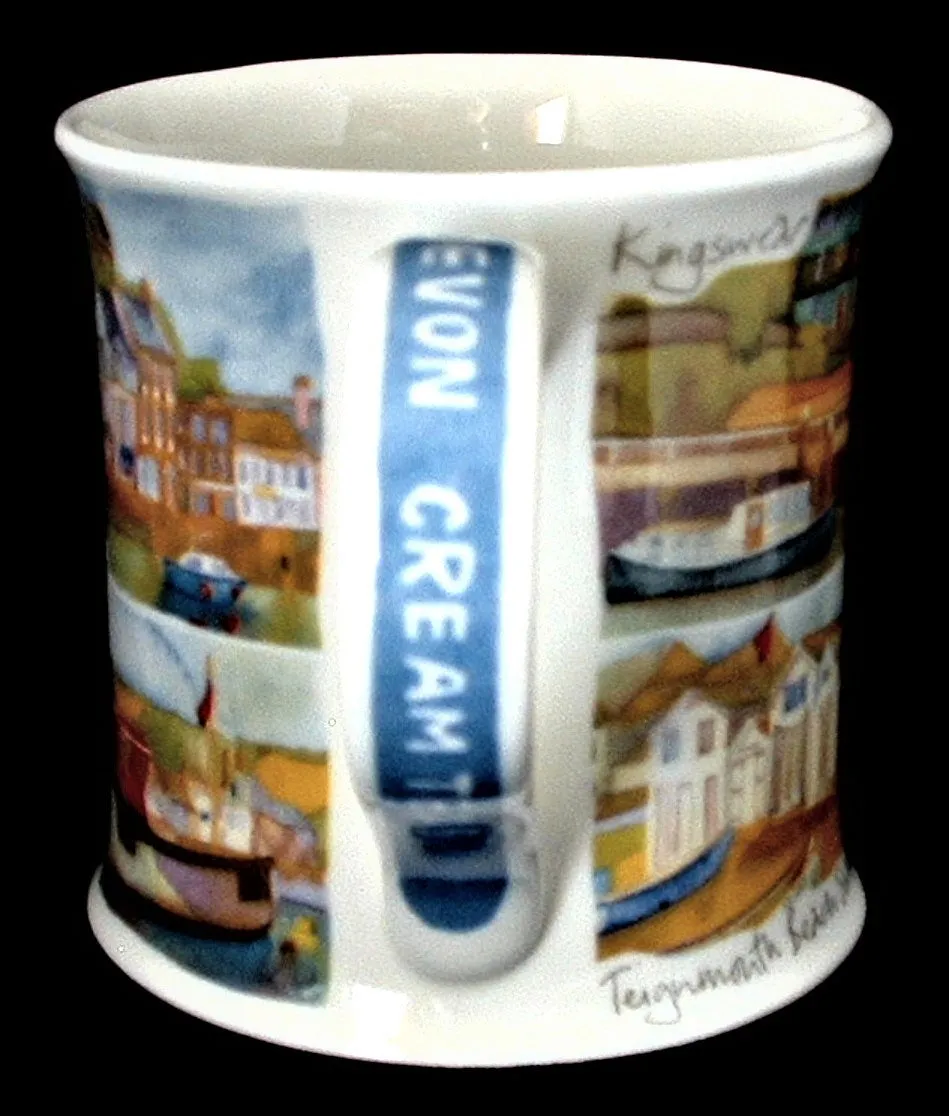 Dunoon Devon Emma Ball Mug English Coastal Villages Devon England