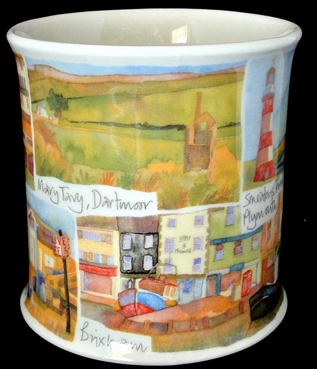 Dunoon Devon Emma Ball Mug English Coastal Villages Devon England