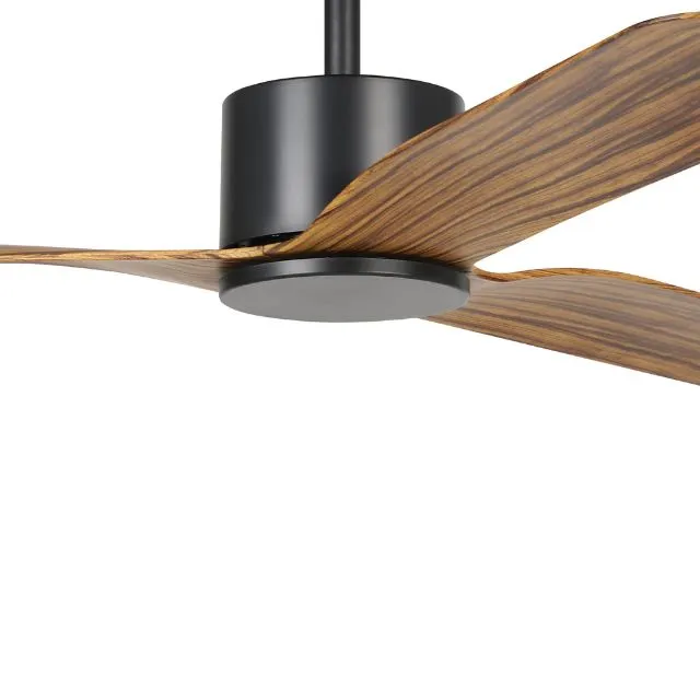 Eglo Iluka 52 Inch DC Fan Black Wood