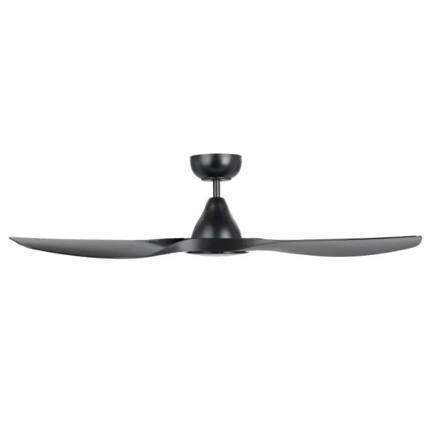 Eglo Surf 48in 122cm Ceiling Fan with 20W LED CCT Light - Black