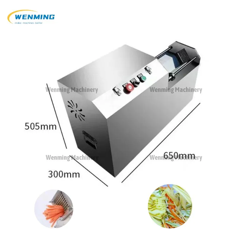 Electric Squash Shredder automatic carrot grater machine