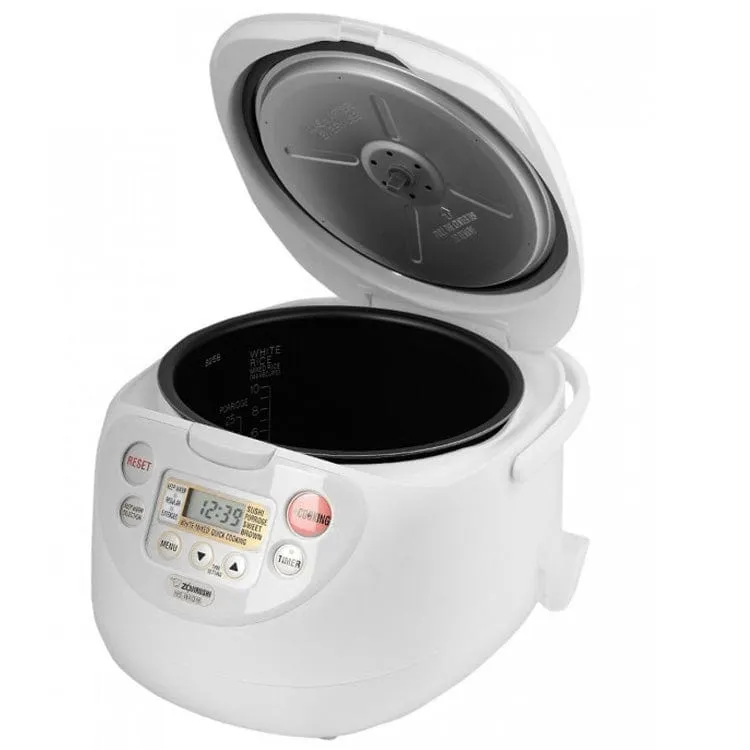 Electronic Rice Cooker And Warmer 1.0 Litre  Cool White