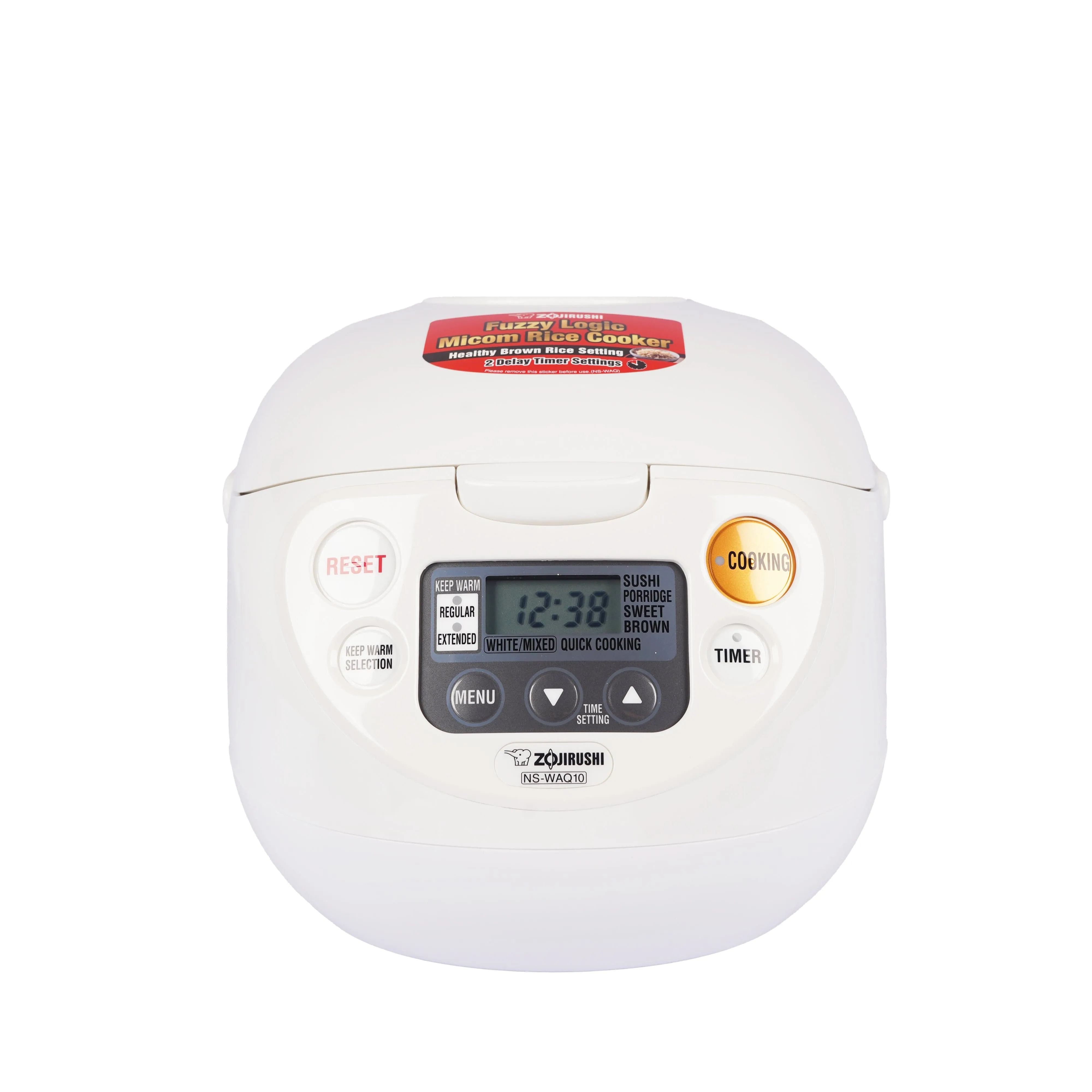 Electronic Rice Cooker And Warmer 1.0 Litre  Cool White