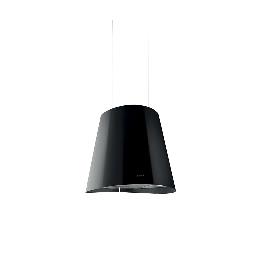 ELICA 50CM PENDANT COOKER HOOD BLACK- JUNO BLK