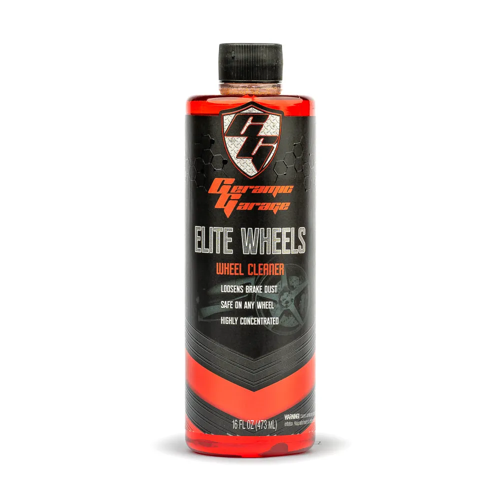 Elite Wheels Tire Cleaner Spray Removes Dirt, Grease, Grime, Rust, and Iron Build-Up without Acids (16oz)