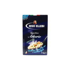 Ellebi Arborio Rice 1kg – Premium Italian Risotto Rice for Creamy Dishes