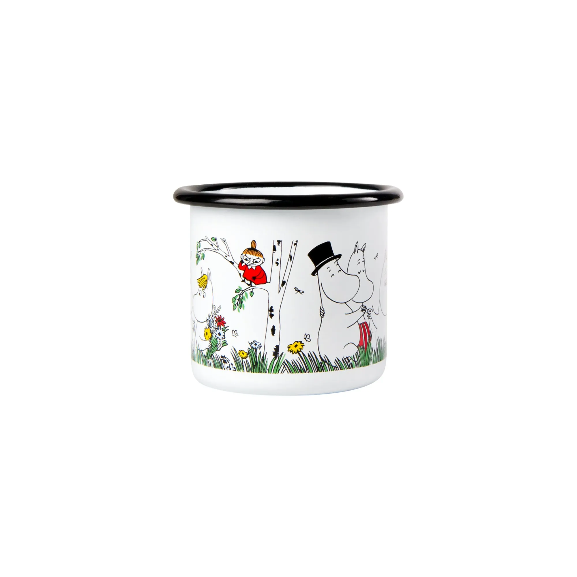 Enamel Mug - Happy Family (1.5dl)