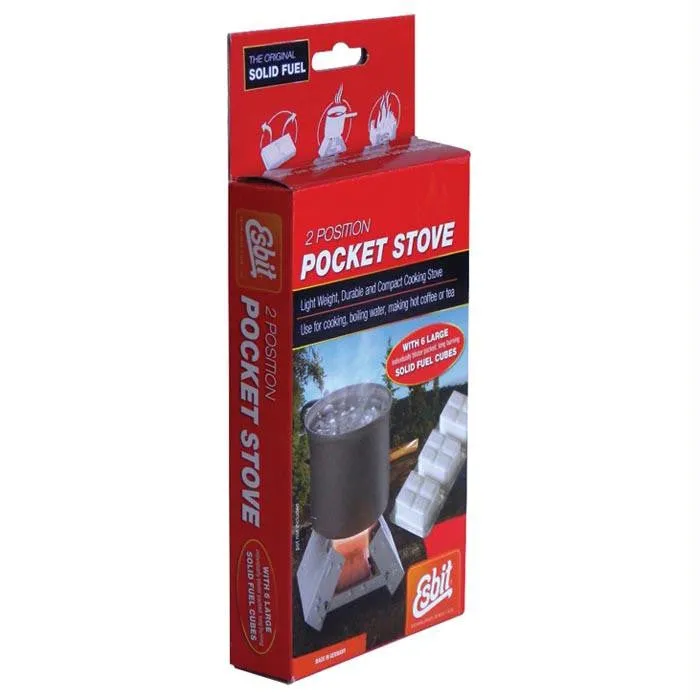 Esbit Pocket Stove W-6pc X 14g