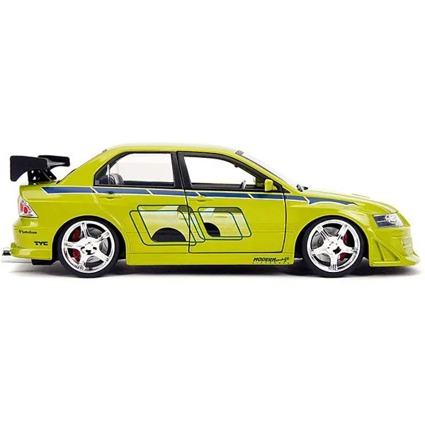 Fast & Furious - Brians 2002 Mitsubishi Lancer Evolution VII 1:24 Scale Hollywood Ride