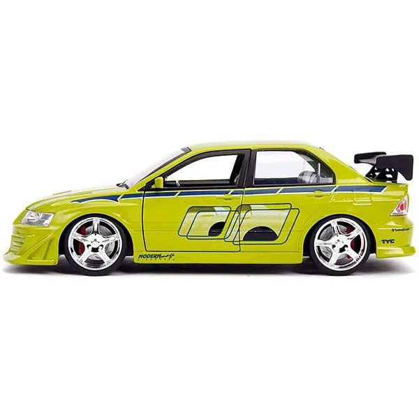 Fast & Furious - Brians 2002 Mitsubishi Lancer Evolution VII 1:24 Scale Hollywood Ride