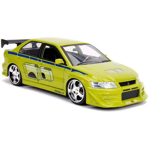 Fast & Furious - Brians 2002 Mitsubishi Lancer Evolution VII 1:24 Scale Hollywood Ride