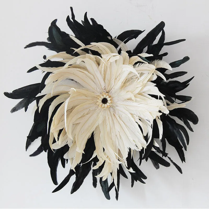 Feather bouquet, Artificial alternative feather bridal bouquet -custom  made especially for you!