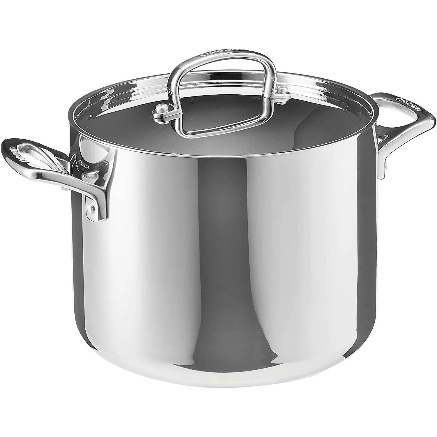 French Classic Tri-Ply Stainless Stockpot 6 Qt.