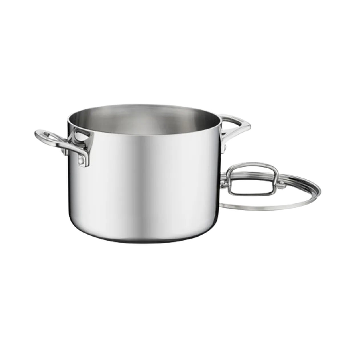 French Classic Tri-Ply Stainless Stockpot 6 Qt.