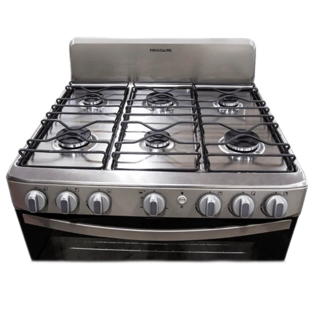 Frigidaire Gas Range 30" 6 Burners in Silver