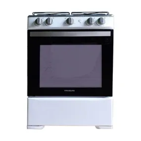 Frigidaire Gas Stove Range 24" 4 Burners in White