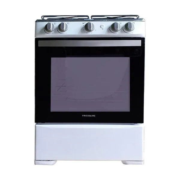 Frigidaire Gas Stove Range 24" 4 Burners in White