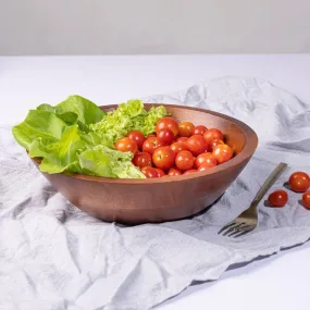 Fruit Cocktail Wooden Bowl