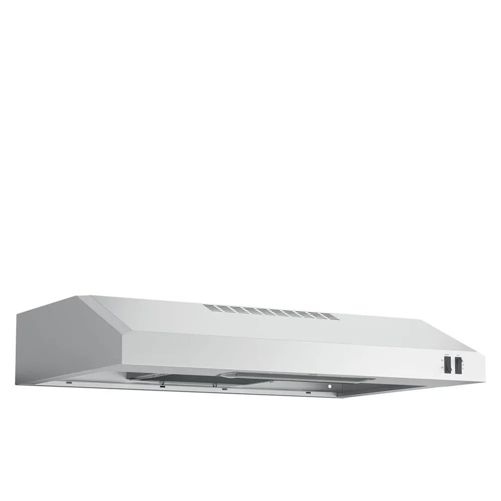 GE - 30" Convertible Range Hood - Stainless steel