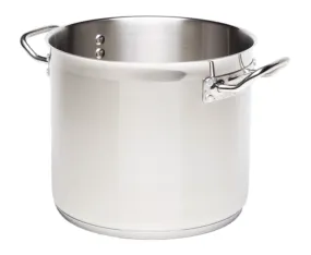 Genware 1740-50 GW Stockpot (No Lid) 50L - 40 x 40cm (Dia x H)