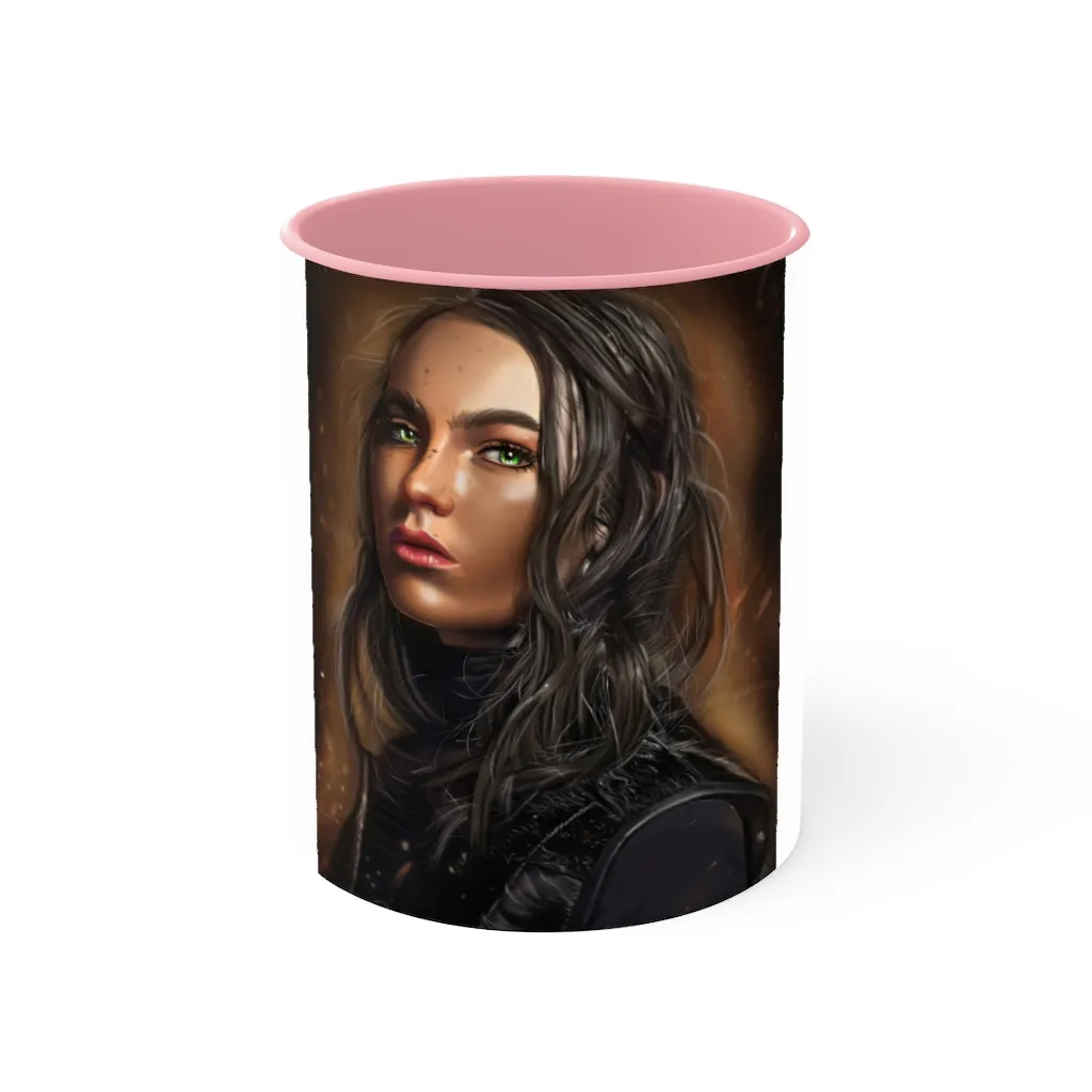 Girl Accent Mug