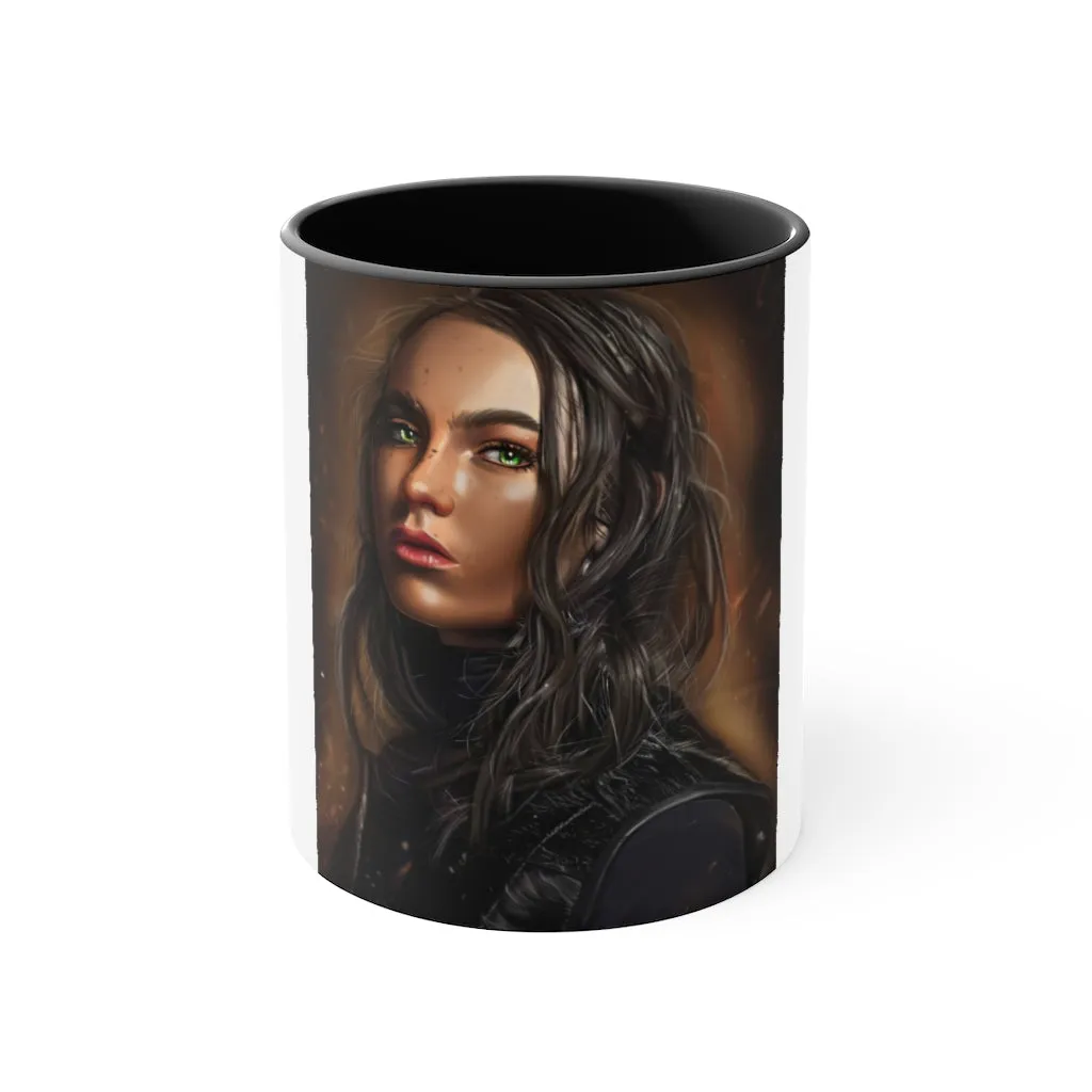 Girl Accent Mug