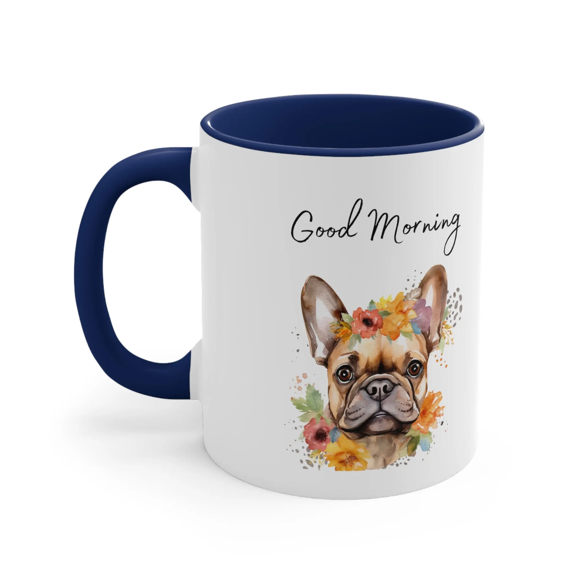 Good Morning  Cute Doggy  Mug, 11oz Multi Colors Classic Style