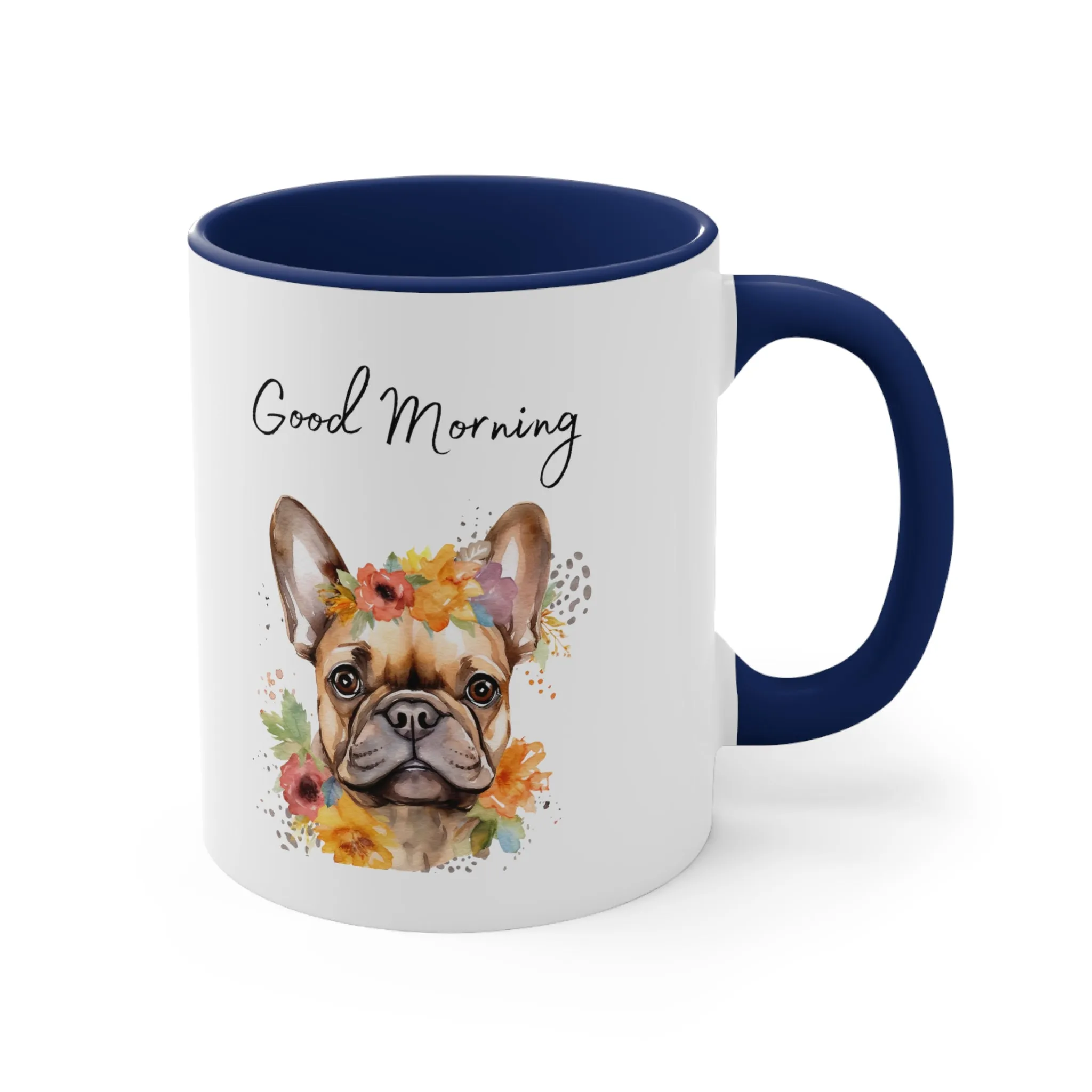 Good Morning  Cute Doggy  Mug, 11oz Multi Colors Classic Style