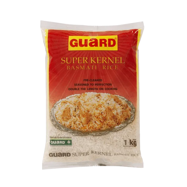 GUARD SUPER KERNEL BASMATI RICE 1KG