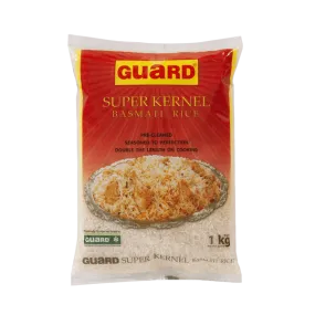 GUARD SUPER KERNEL BASMATI RICE 1KG