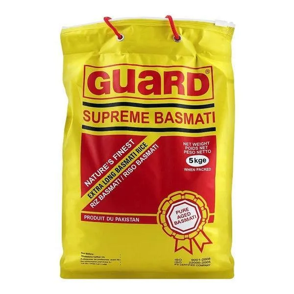 GUARD SUPREME BASMATI RICE 5KG