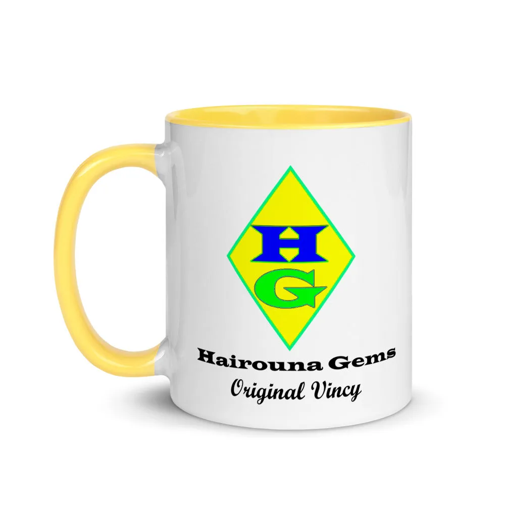 Hairouna Gems Mug with Color Inside (Right hand)